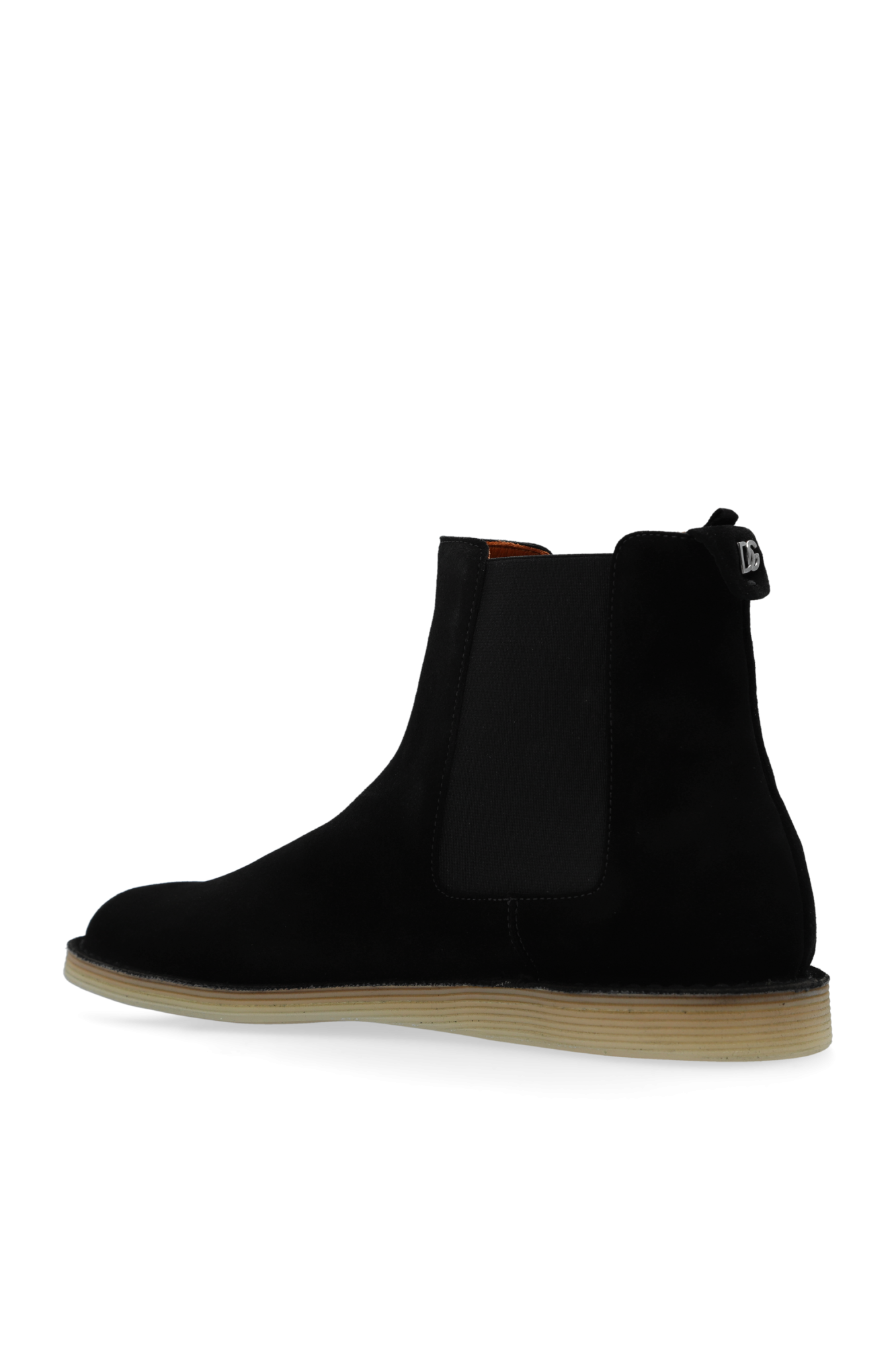 Black Suede Chelsea Boots Dolce Gabbana Vitkac Canada